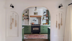 A DIY Kitchen in Perfect Green
