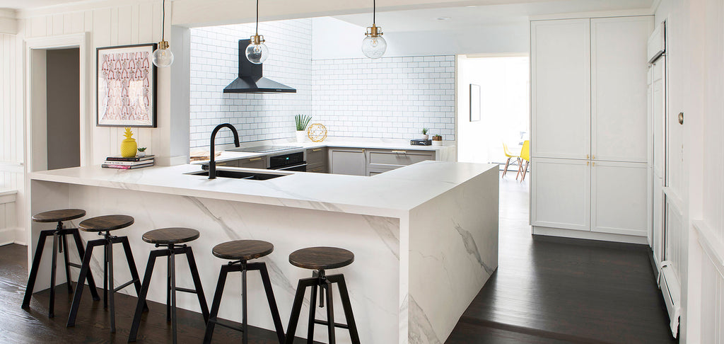 Coco Rocha's Modern Farmhouse with Light Grey Shaker – Semihandmade