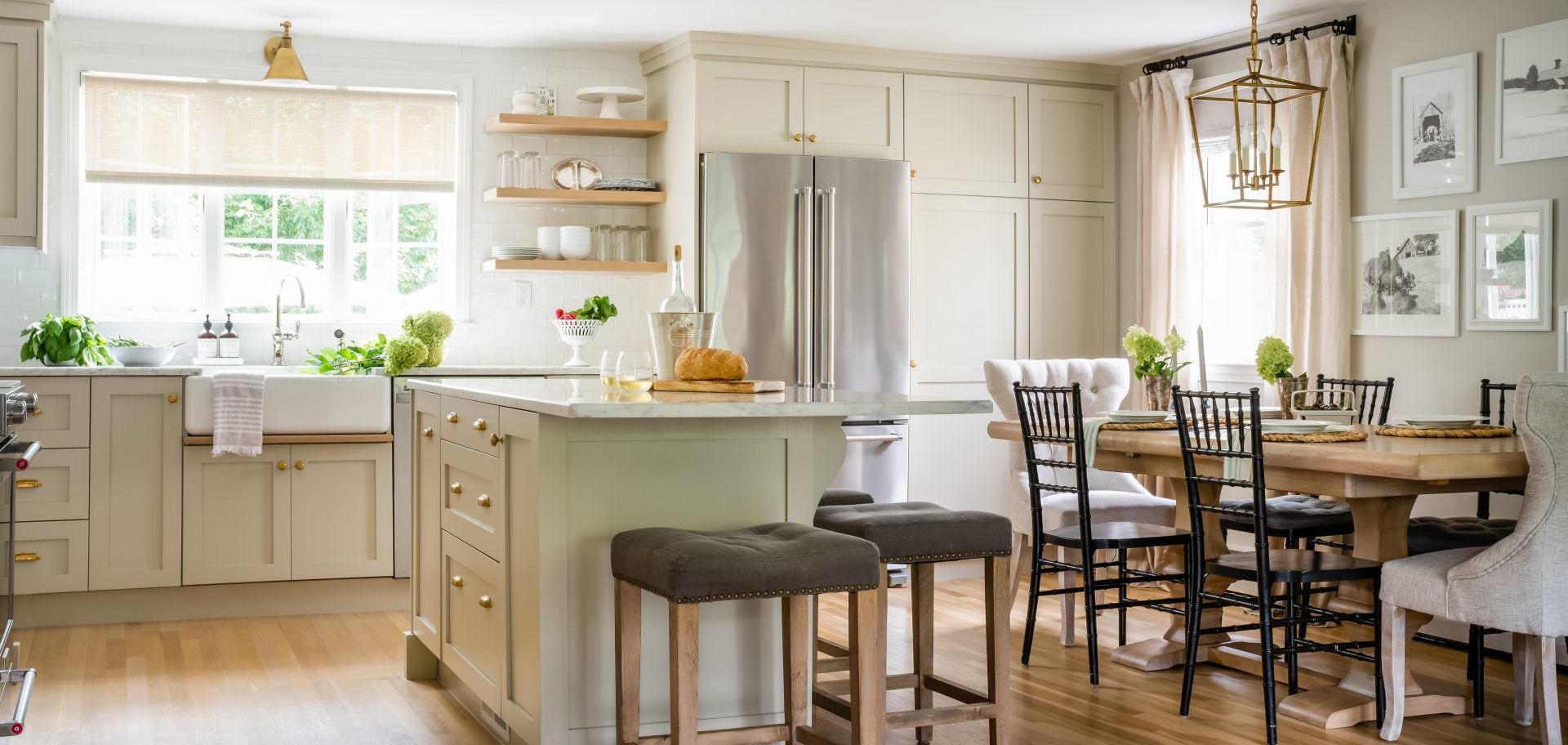 Budget-friendly Cabinets Transform this Massachusetts Ranch House