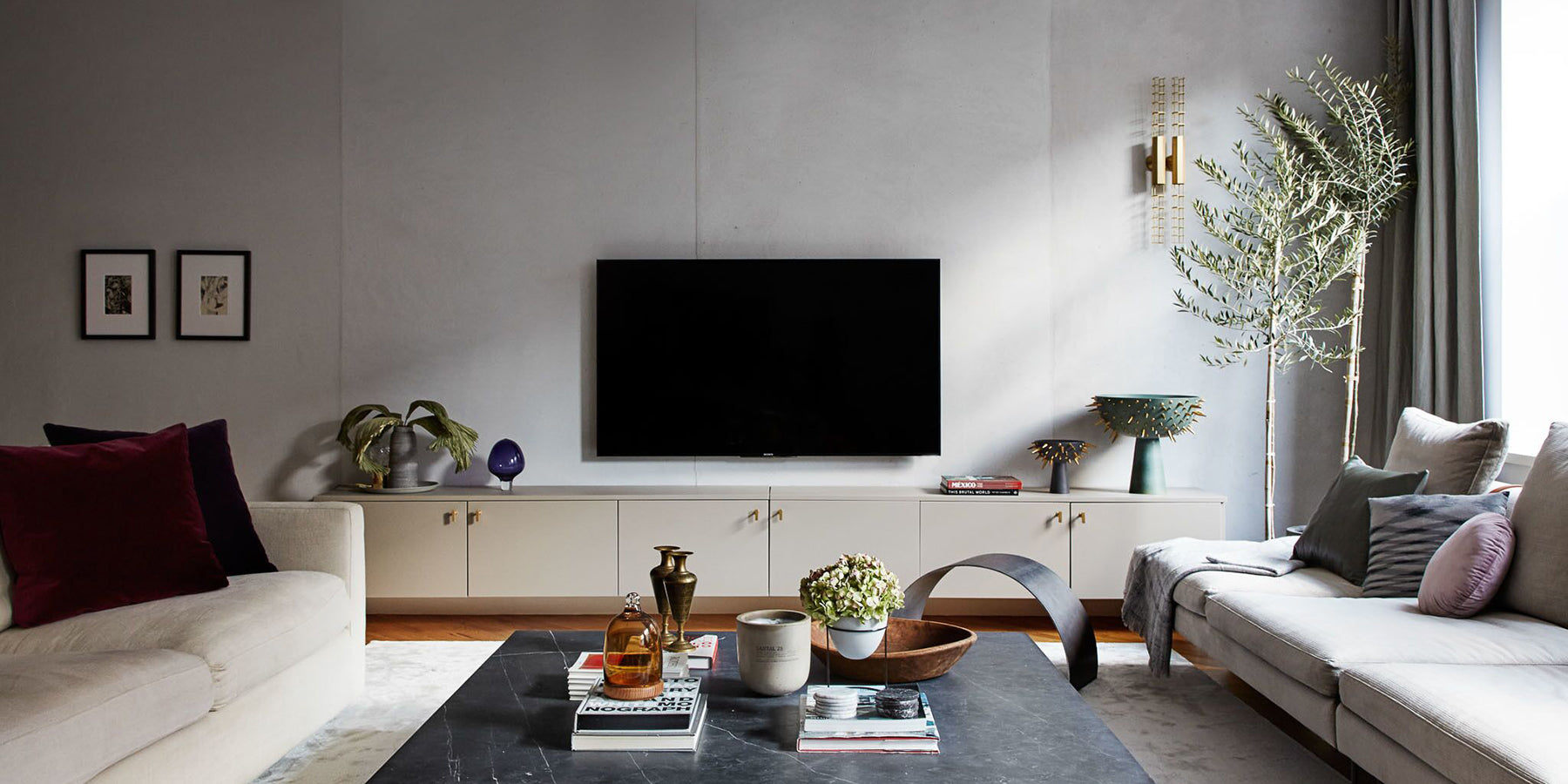 An Entertainment Console that's Dripping with Style