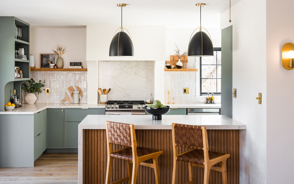 A California Cool Two-Tone Kitchen – Semihandmade