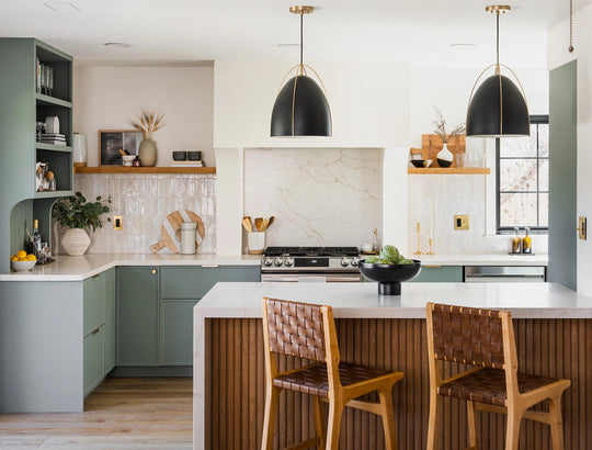 A California Cool Two-Tone Kitchen – Semihandmade