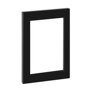 Black Supermatte Glass Ready Door for Sektion 12" 30" Glass-ready