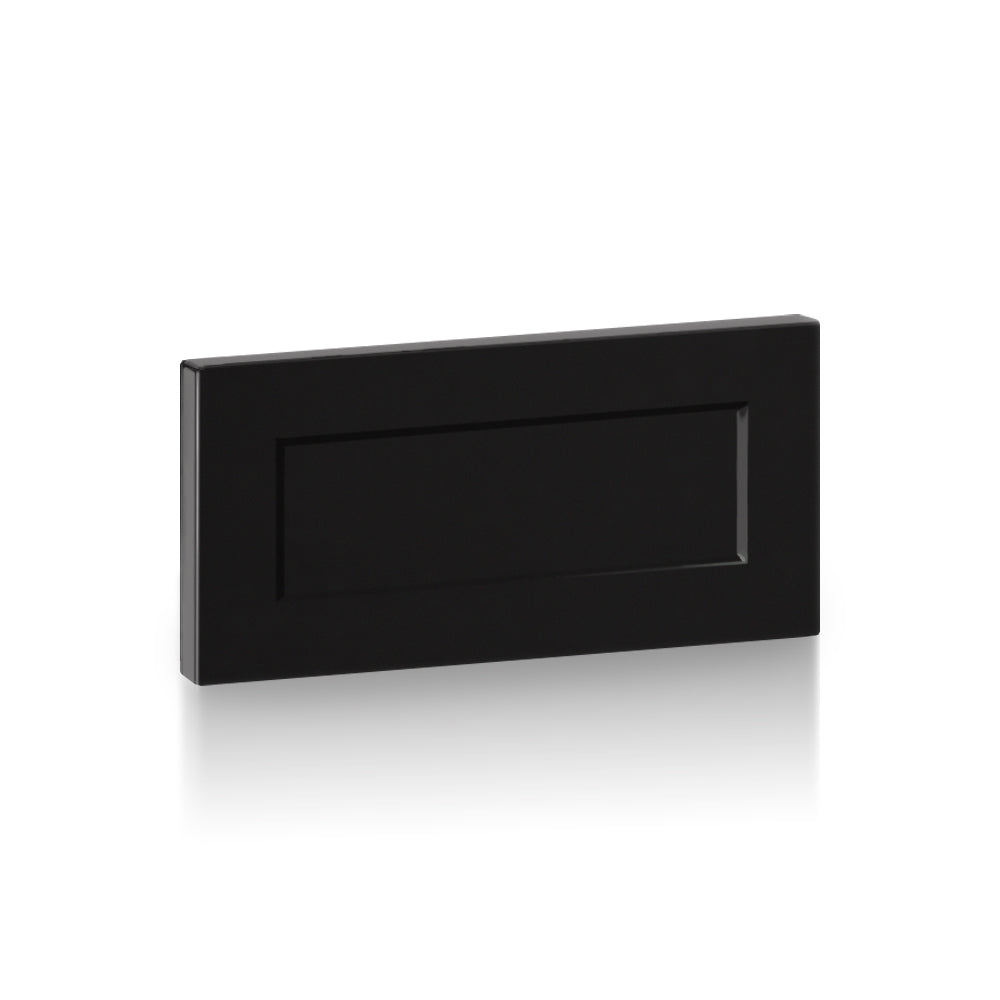 Black Supermatte Shaker Drawer for Akurum 11 27/32" 30 3/16"