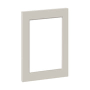 Stone Supermatte Glass Ready Shaker Door for Sektion 12" 30" Glass-ready