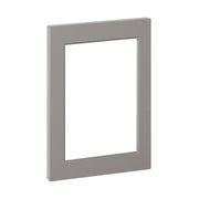 Light Grey Supermatte Glass Ready Shaker Door for Sektion